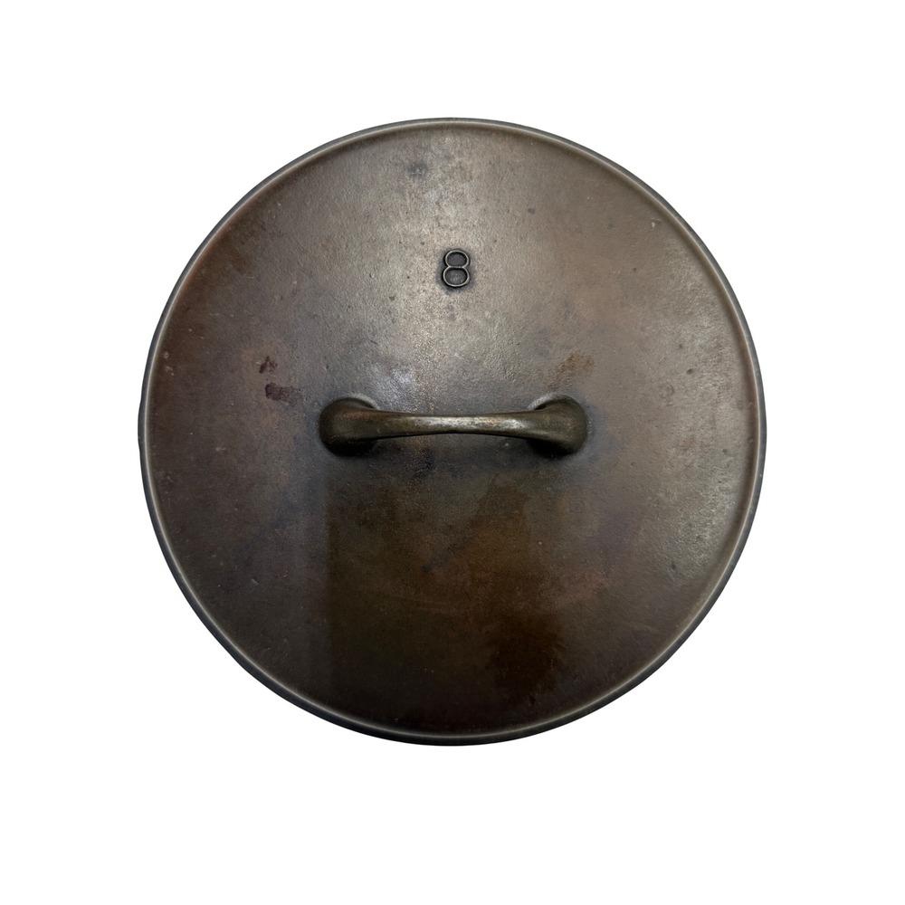 Vintage Griswold Cast Iron Skillet Lid 8 Self Basting Replacement Cover 1037 B